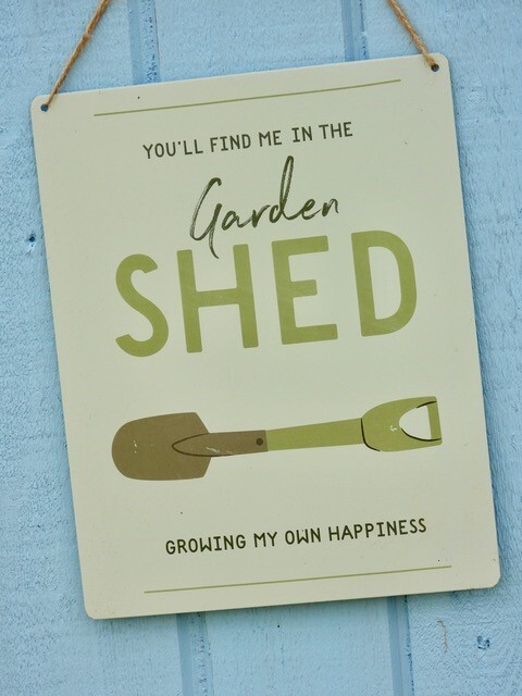 Shed sign!